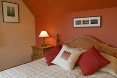 The mast3r bedroom at Woodside bed and breakfast in Fort William